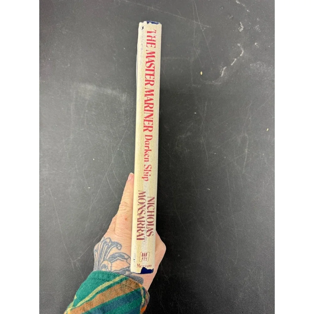The Master Mariner Darken Ship Nicholas Monsarrat‎ 1981 First US Edition HC DJ